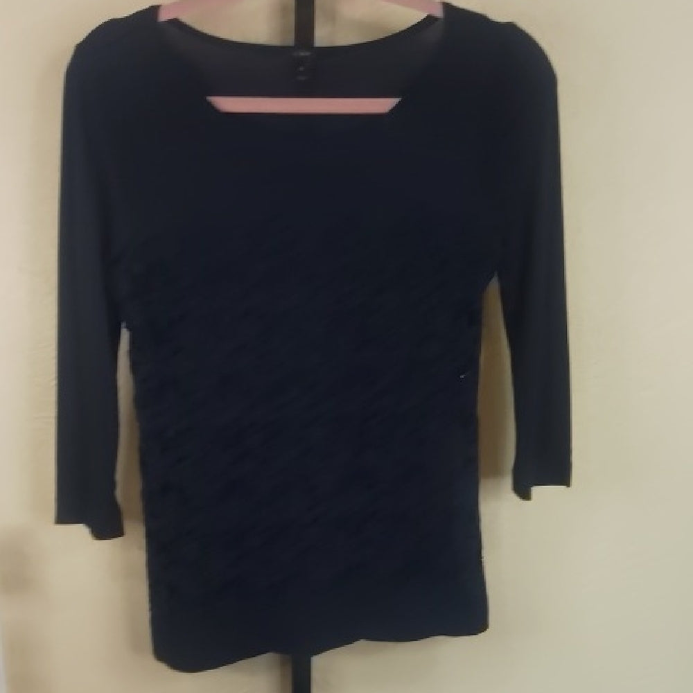 J. Crew Black Long Sleeve Tee