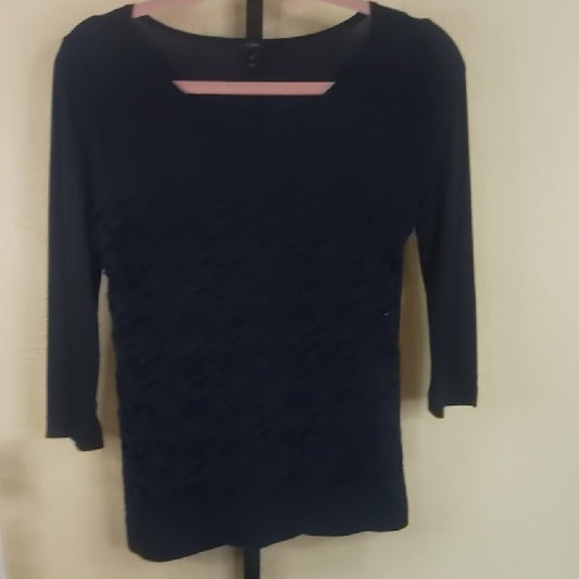 J. Crew Black Long Sleeve Tee