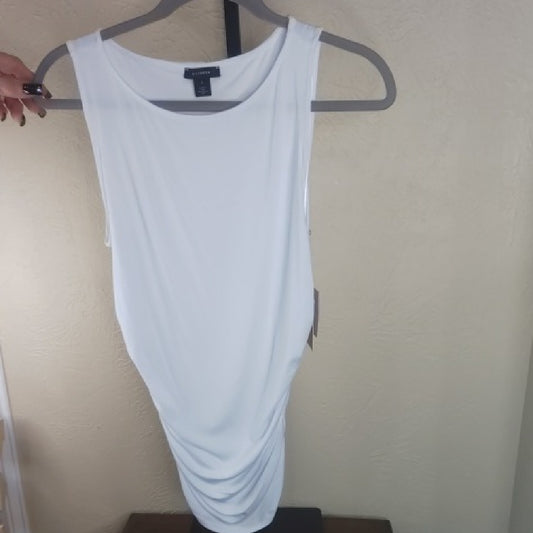 Halogen White Sleeveless Top