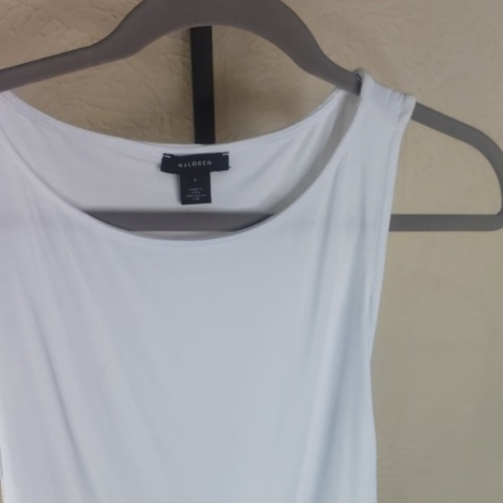 Halogen White Sleeveless Top