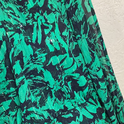 NWT Misa Green Patterned Women's Top