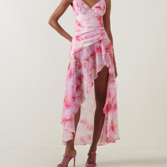 NWT Size L Bardot Asymmetrical Dress