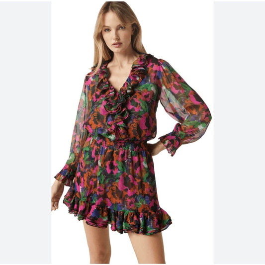 NWT SIZE XS Floral Multicolor Women's Skirt