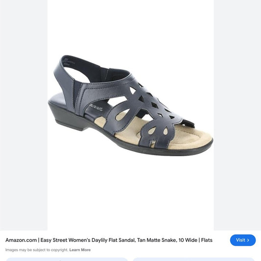 New Size 7 Romika Black Sandals with Open-Toe Design and Slingback Strap