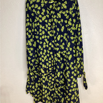 Derek Lam Floral Long Sleeve Dress