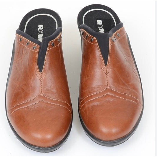 26. Romika Brown Leather Loafers Slip-Ons