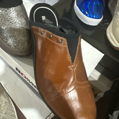 26. Romika Brown Leather Loafers Slip-Ons