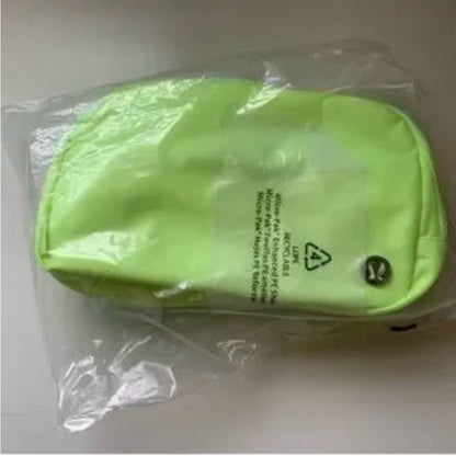 New Lululemon Athletica Neon Green Bag