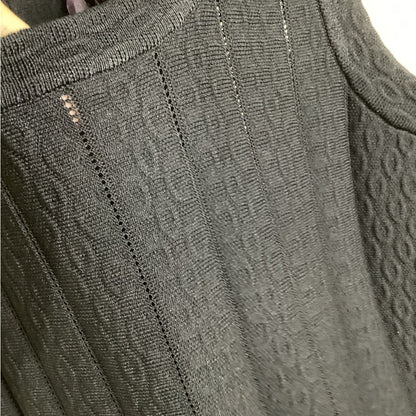 NWT size L Hale Bob Black Fit and Flare Mini Dress