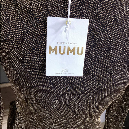 NWT SIZE XS  Show Me Your MuMu Green Asymmetrical Bodycon Dress