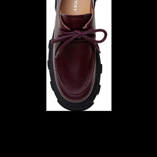 28. NEW SIZE 9.5 Burgundy Platform Loafers