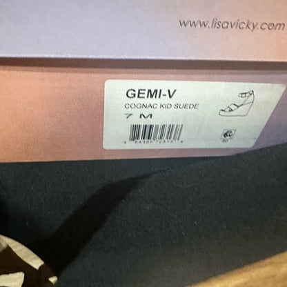 NEW SIZE 7 Tan Wedge Espadrilles with Suede Straps