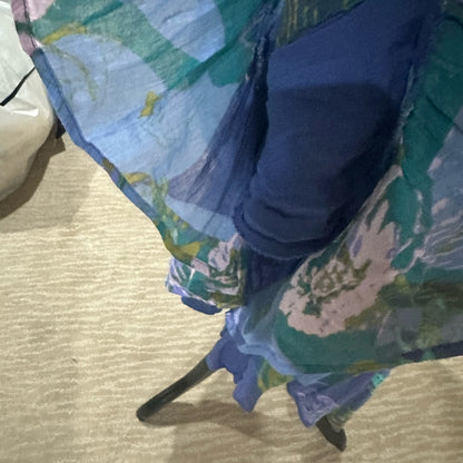 NWOT SIZE M Free People Blue and Purple Mini Dress