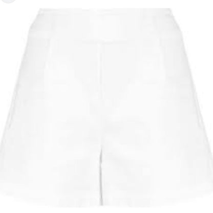 NWT SIZE S Hale Bob White High Waist Tailored Shorts