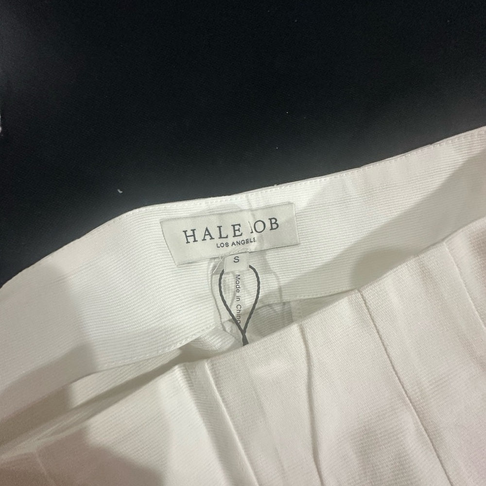 NWT SIZE S Hale Bob White High Waist Tailored Shorts