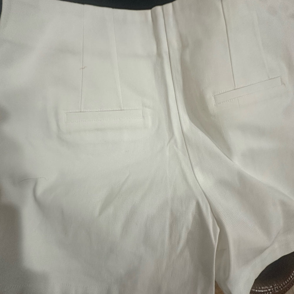 NWT SIZE S Hale Bob White High Waist Tailored Shorts