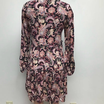 SIZE M Knox Rose Pink Ruffled Tiered Sundress