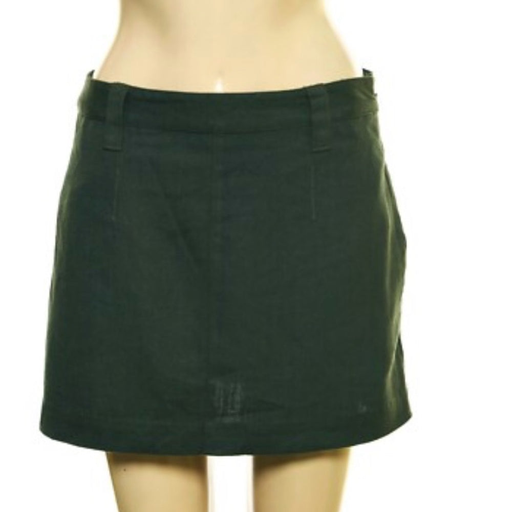 NWT SIZE 10 Free People Green Pencil Mini Skirt Work
