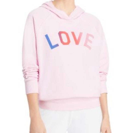 NWT SIZE S Sundry Pink LOVE Hoodie