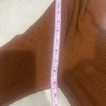 Size Large Old Navy Orange Long Sleeve Wrap Dress