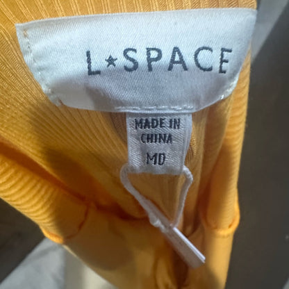 NWOT SIZE M L*Space Gold Cocktail Dress with Plunge Neckline and Slit