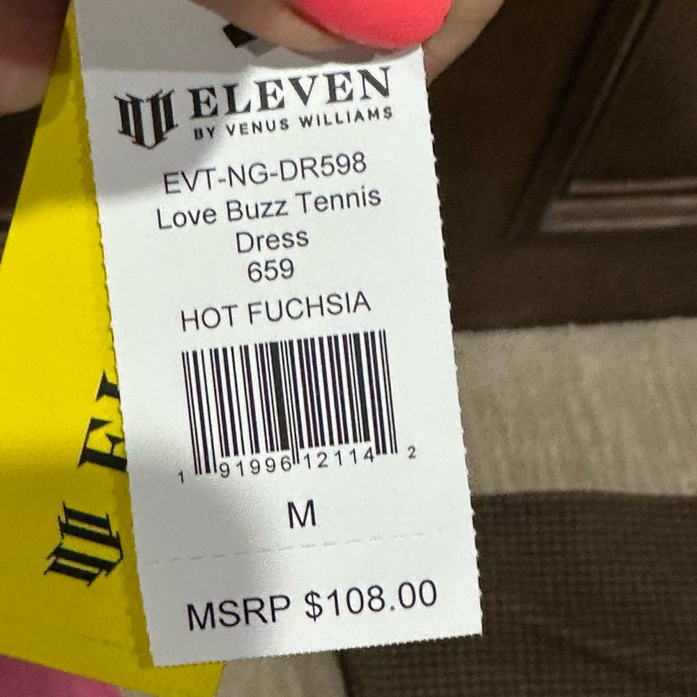 NWT SIZE M EleVen by Venus Williams Pink Dress