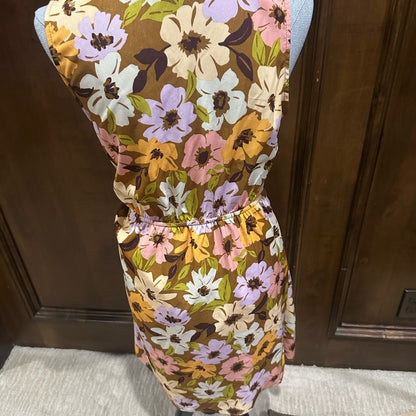 NWOT SIZE L Gilli Pink and Orange V-Neck Wrap Sundress
