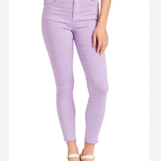 NWT SIZE 26 Tractr Purple Skinny Jeans High Waist