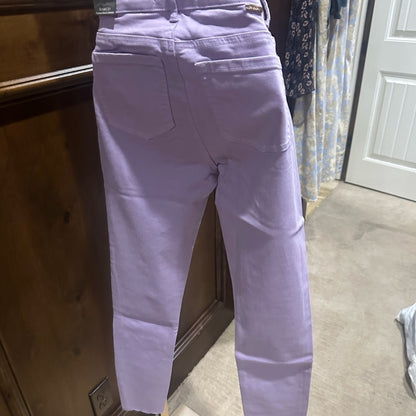 NWT SIZE 26 Tractr Purple Skinny Jeans High Waist