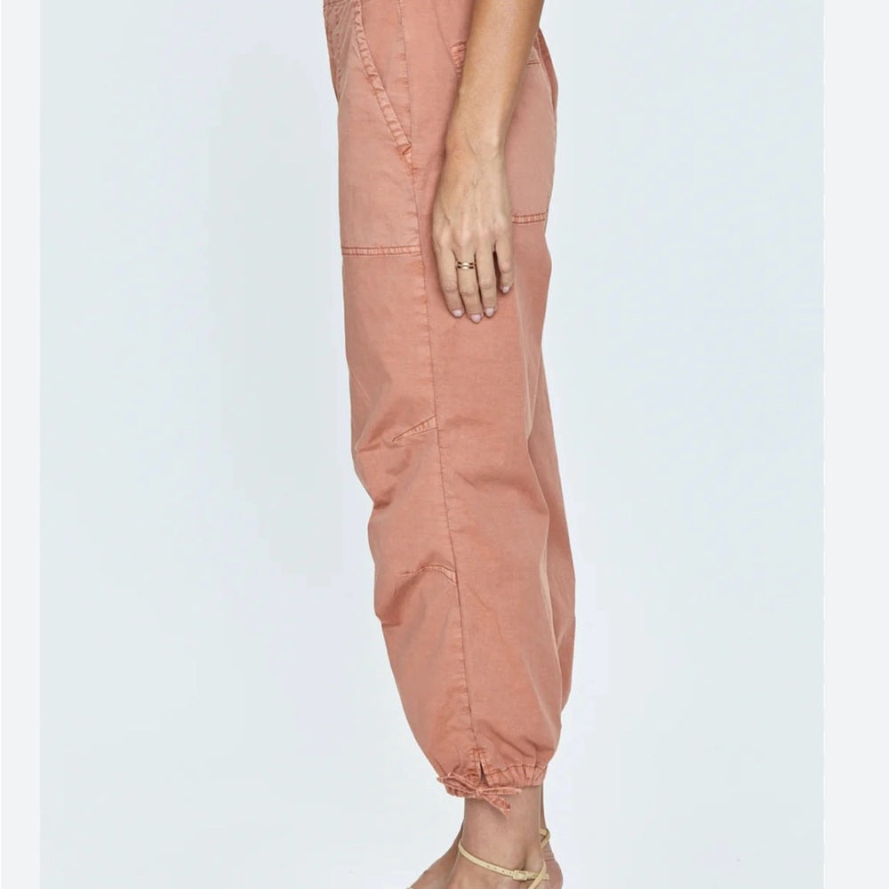 NWOT SIZE S Pistola Ankle Cropped Pants in Terracotta
