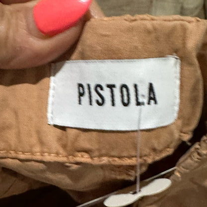 NWOT SIZE S Pistola Ankle Cropped Pants in Terracotta