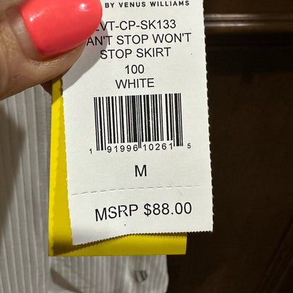 NWT SIZE M EleVen by Venus Williams White Skort