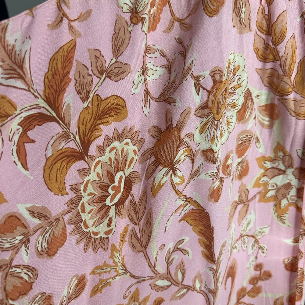 NWT SIZE M DAVI & DANI Asymmetrical Pink Sleeveless Top