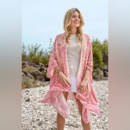 NWT SIZE M DAVI & DANI Asymmetrical Pink Sleeveless Top