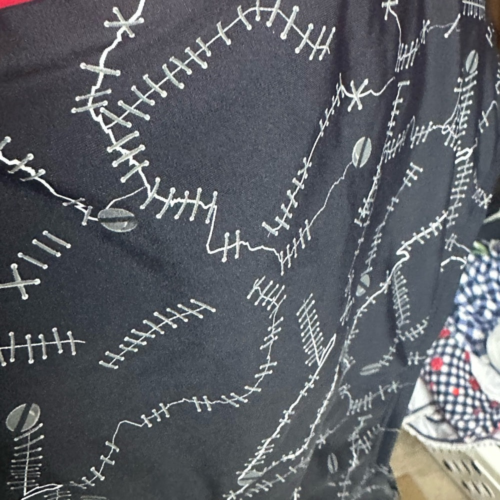 NWOT SIZE 2X Unique Vintage Black and Red Retro Bikini