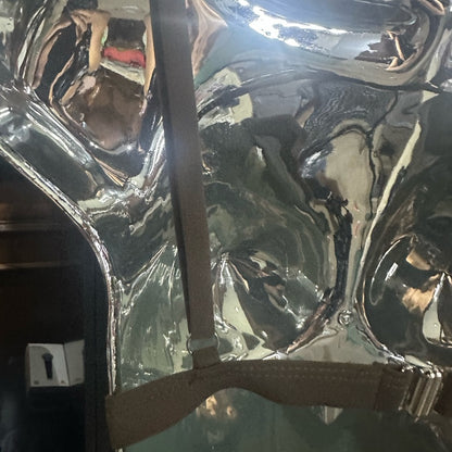 NWOT SIZE L Generic Brown Bikini with Plunge Neckline