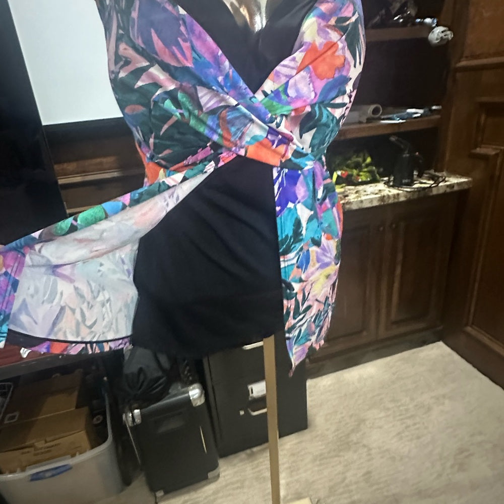 SIZE 22 Swimsuits For All Red and Pink Bikini with Flattering Cut