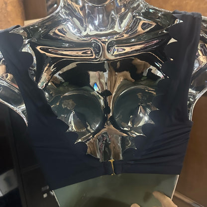 SIZE XS Chic Black Bikini with Sleek Design and Comfort