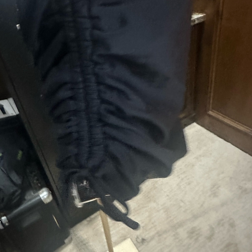 NWOT SIZE 1X Unique Vintage Black Ruched Bikini