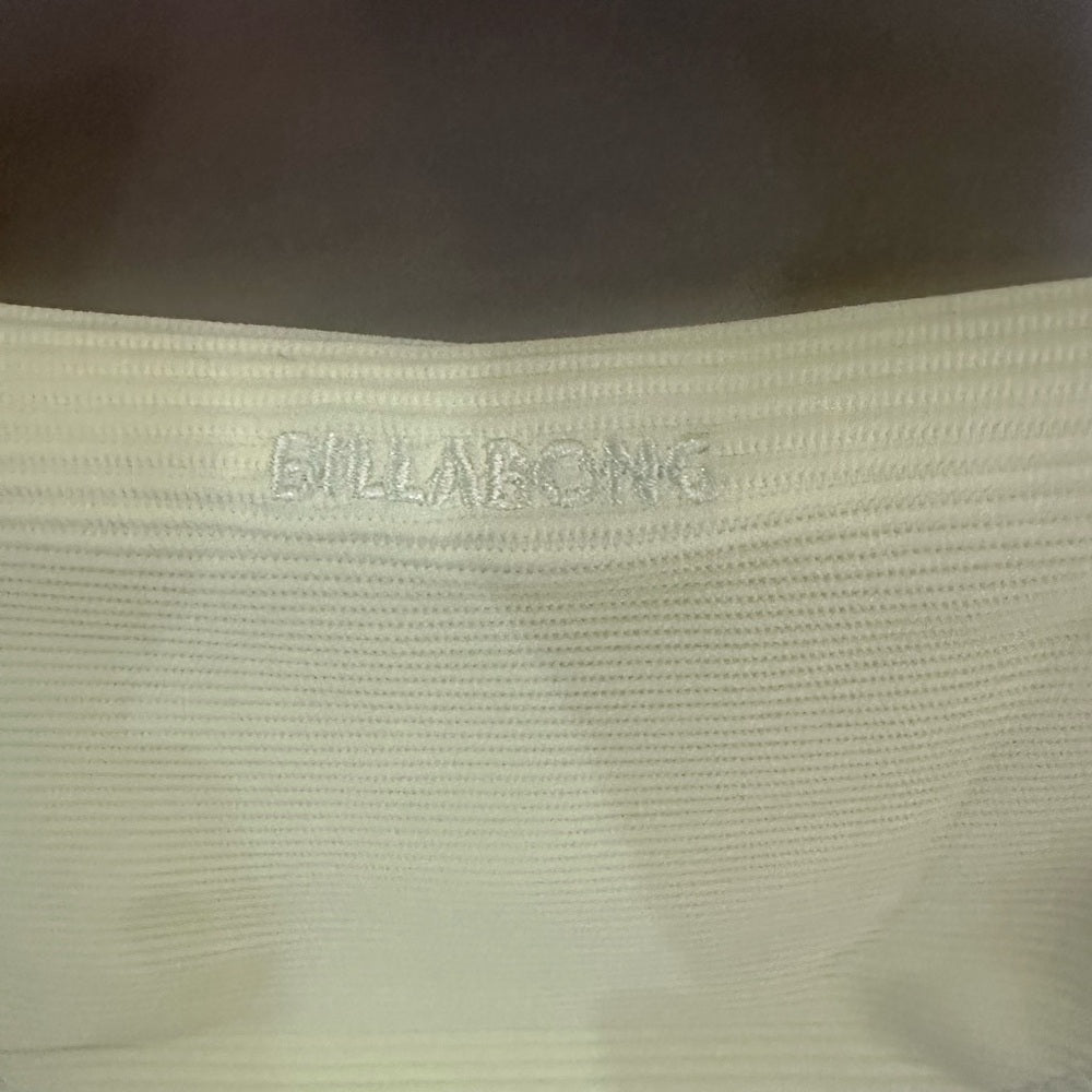 NWT SIZE M/10 Billabong Yellow Ribbed Bikini Bottom