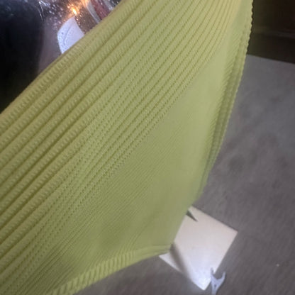 NWT SIZE M/10 Billabong Yellow Ribbed Bikini Bottom