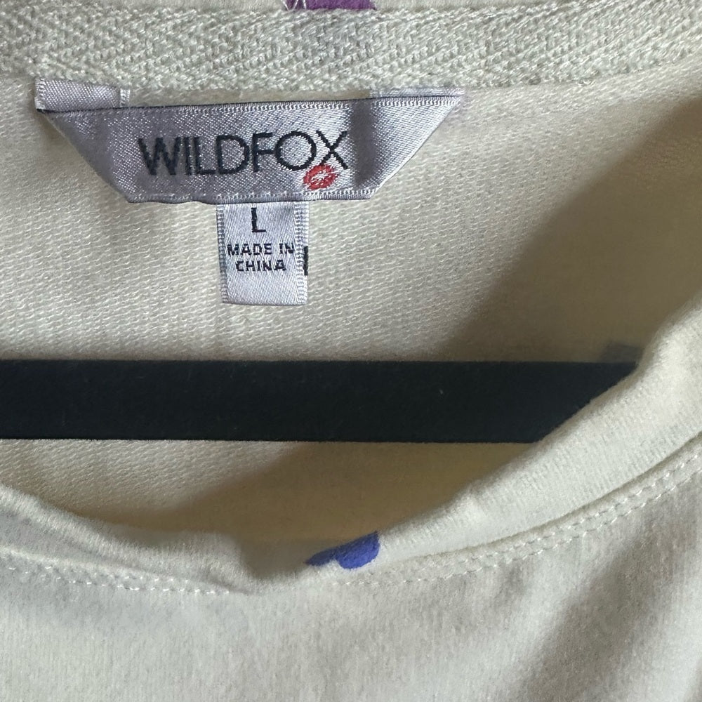 Wildfox Cream and Red Loungewear Set for Cozy Nights