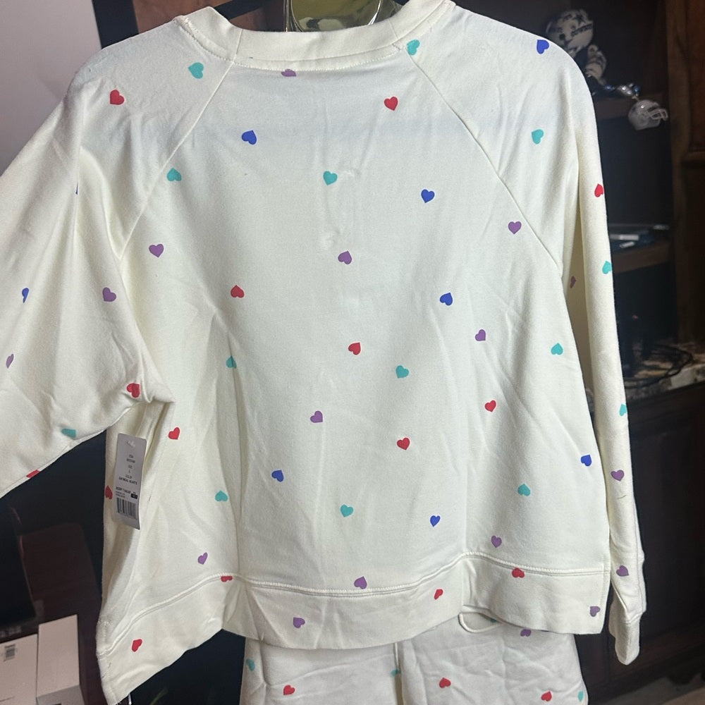 Wildfox Cream and Red Loungewear Set for Cozy Nights