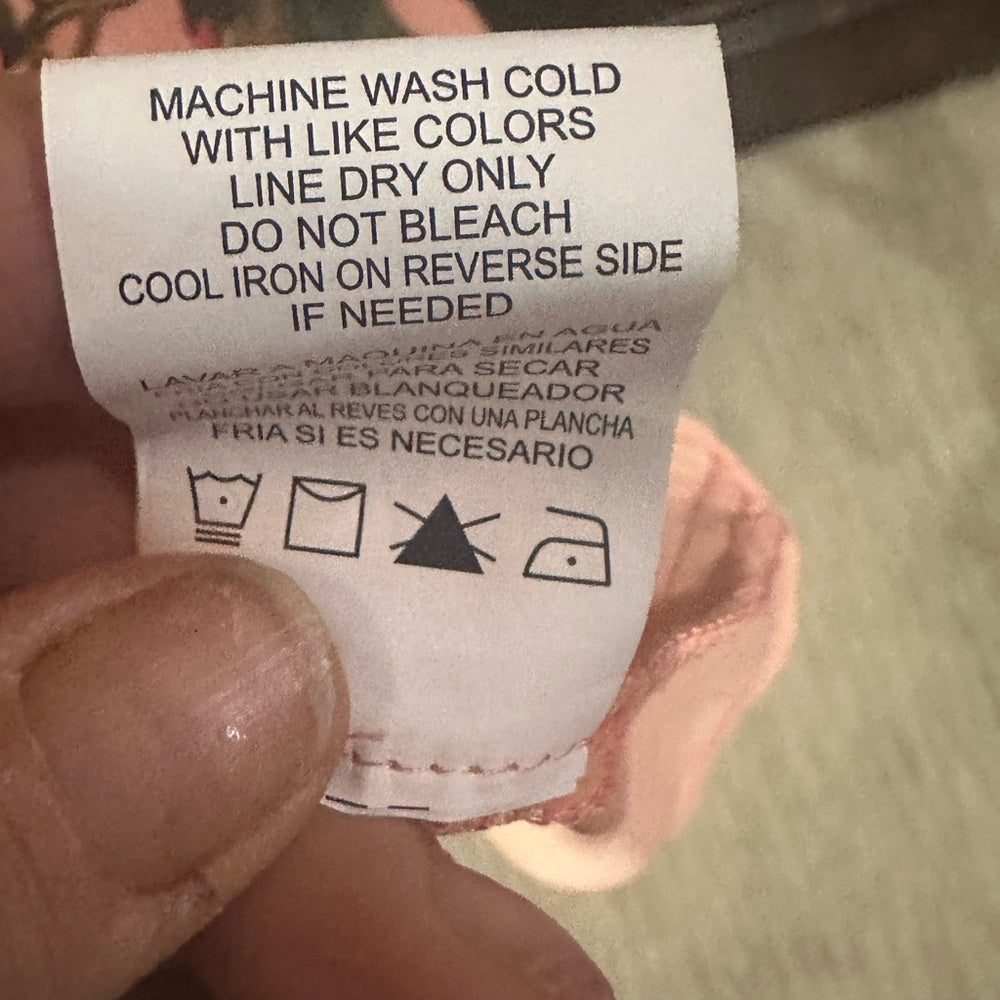 SIZE XL Gibson Latimer Orange and Blue Asymmetrical Sundress