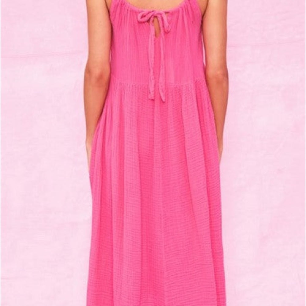 NWT SIZE L/3 Sundry Pink Sleeveless Sundress