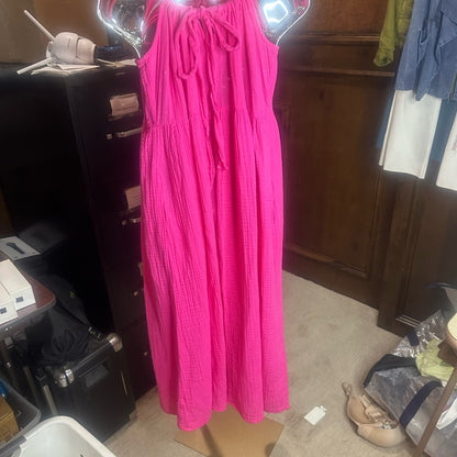 NWT SIZE L/3 Sundry Pink Sleeveless Sundress