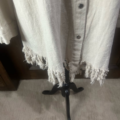 ELF Cream Midi Dress Elegant and Versatile