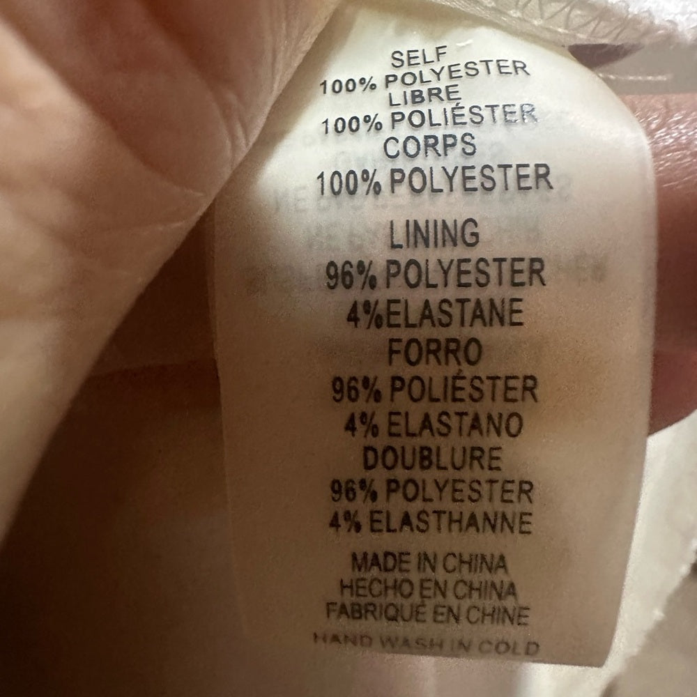 Vince Camuto Black and White Sleeveless Halter Maxi Dress