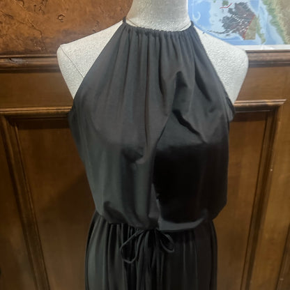 SIZE M PILYQ Black Halter Jumpsuit
