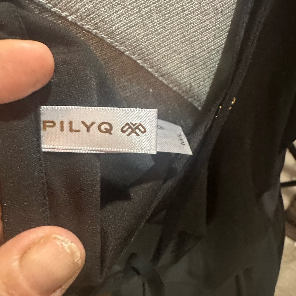 SIZE M PILYQ Black Halter Jumpsuit